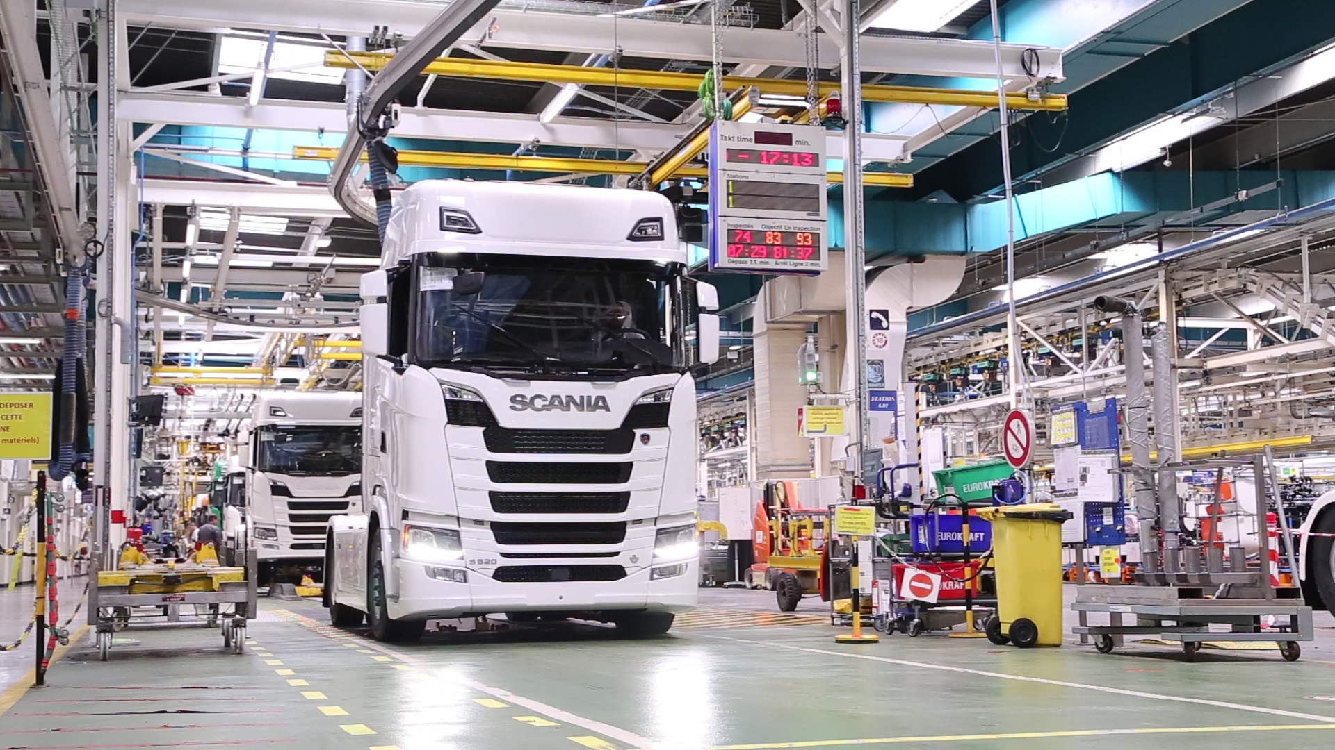 Usine de production Scania Angers